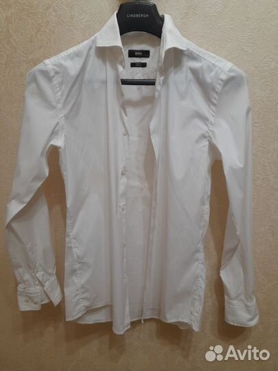 Мужская рубашка белая