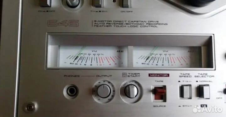 Катушечный магнитофон Akai GX 646