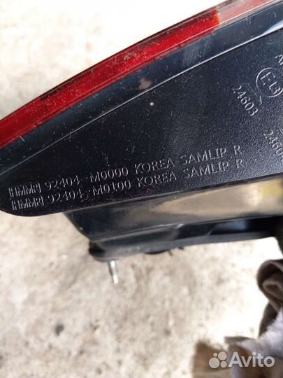 Hyundai creta фонарь правый