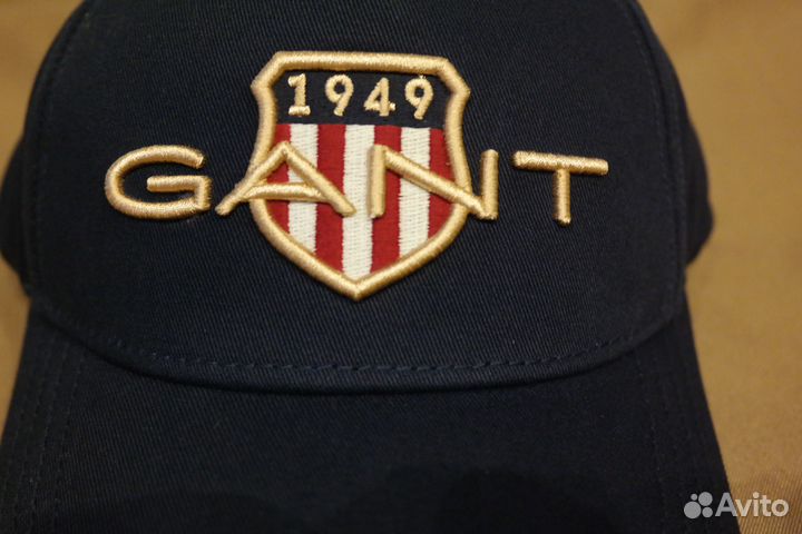 Бейсболка Gant Archive Shield cotton cap marine DS