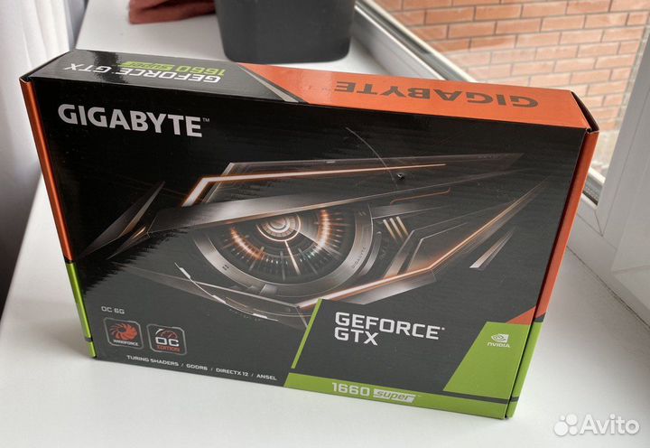 Видеокарта gigabyte GeForce GTX 1660 super Gaming