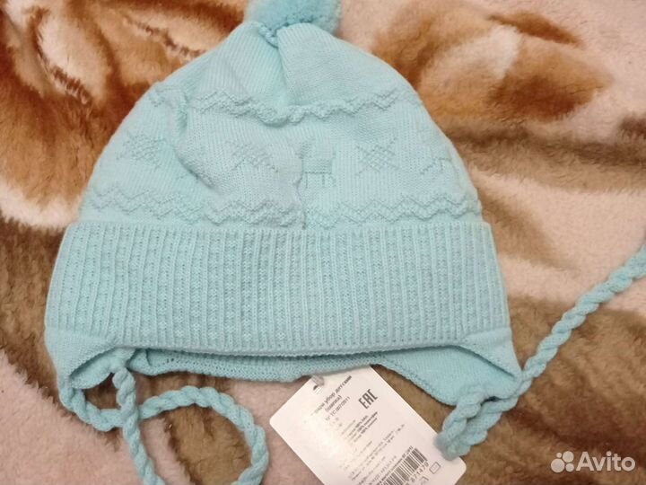 Новая детская шапочка, р 42-44