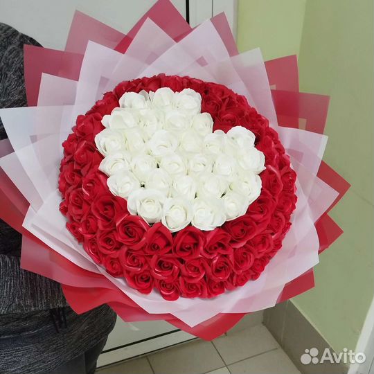 Цветы розы букет