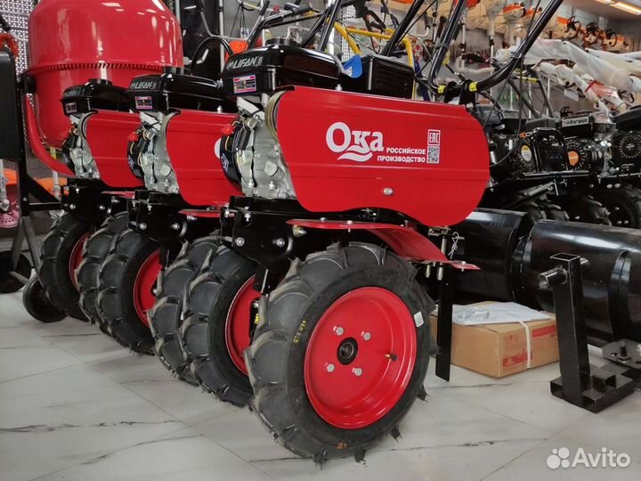 Мотоблок ока 1д1м15/М10(Lifan 6,5 л.с)