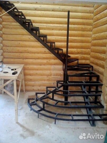 Изготовление и монтаж лестниц