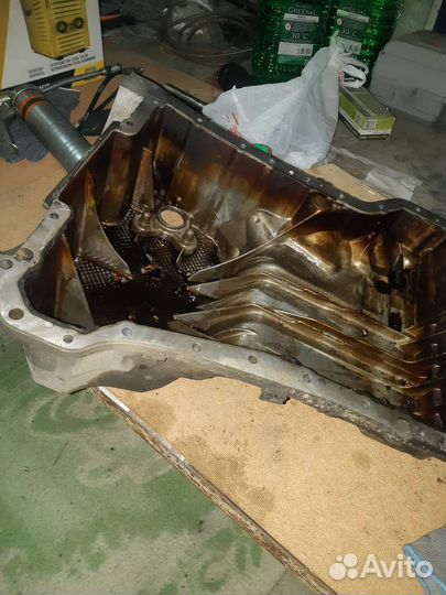 Мерседес w212 м271 860 крышка поддона