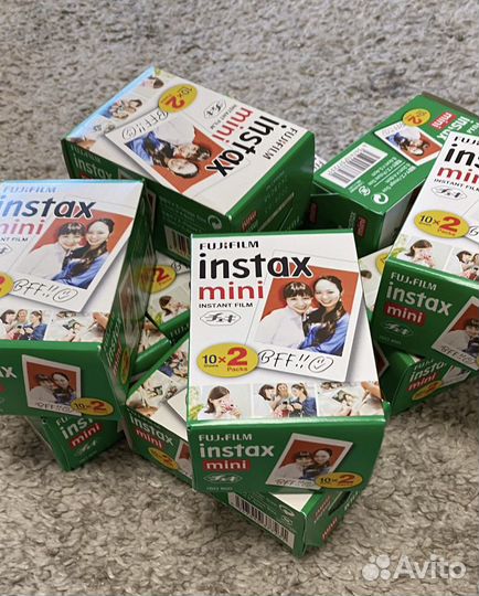 Катриджи для instax mini