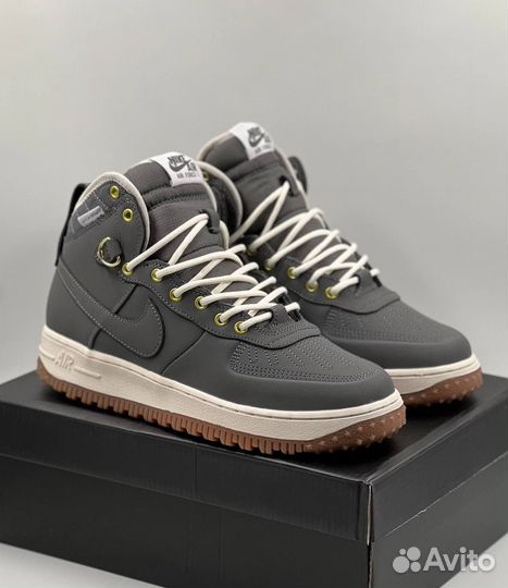 Nike air force 1 duckboot с мехом