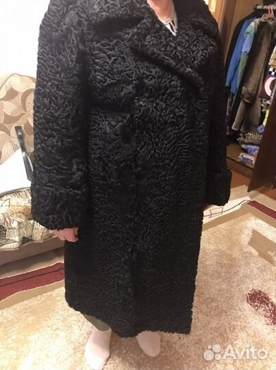 Шуба из каракуля