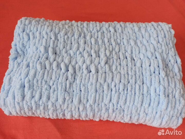 Детский пледик из пряжи ализе пуффи