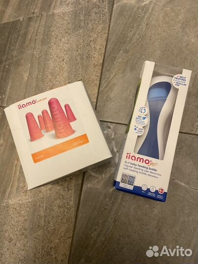 Самонагревающаяся бутылочка iiamo go с картриджами