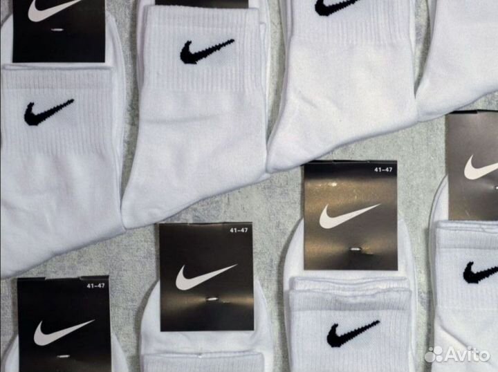 Носки Nike белые
