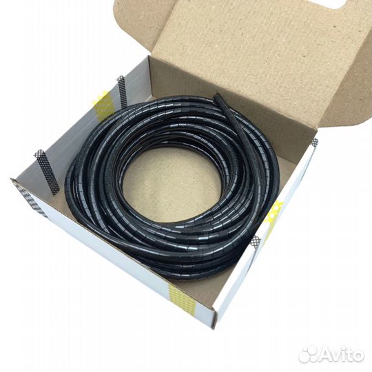 Защитная оплетка для кабелей и проводов 6мм, 10м