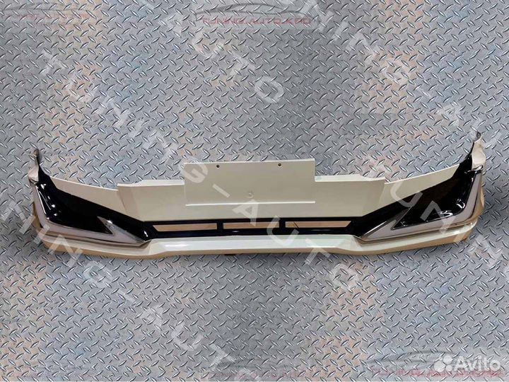 Губа передняя Toyota LC Prado 120 Modellista J4195