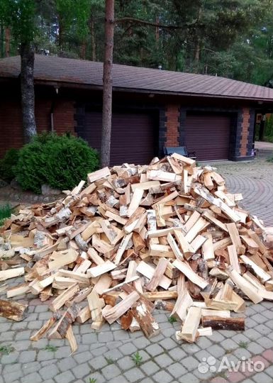 Дрова Березовые от производителя навалом в Выборге