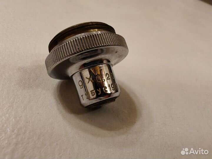 Объектив для микроскопа ломо Тубус 190 9х0,20