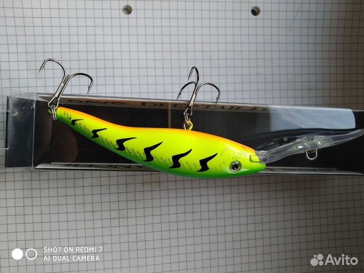Воблеры, для троллинга Rapala тд д 11 реплика