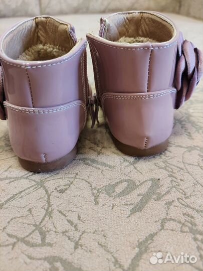 Ботинки демисезонные для девочки 15 размер