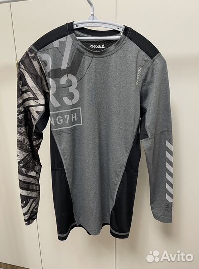 Reebok рибок лонгслив рашгард CrossFit Playice