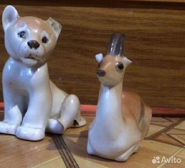 Фарфоровые статуэтки времён СССР лфз