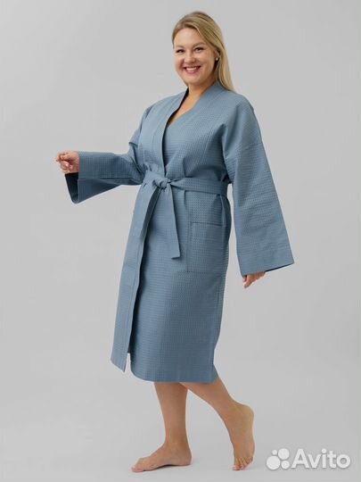 Халат банный вафельный Артикул 1496 - 1493