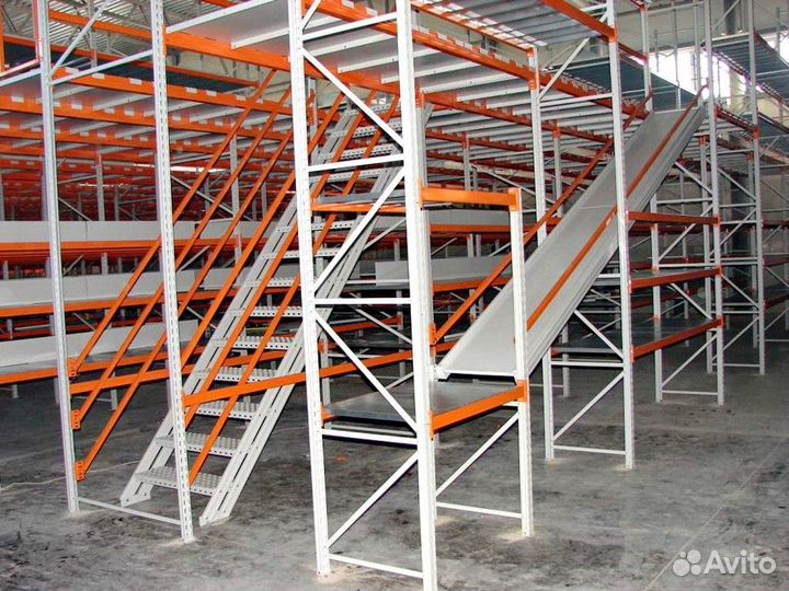 Мезонинные стеллажи