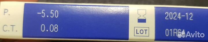 Контактные линзы Menisoft -5.5