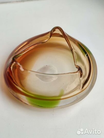 Ваза-пепельница, стекло