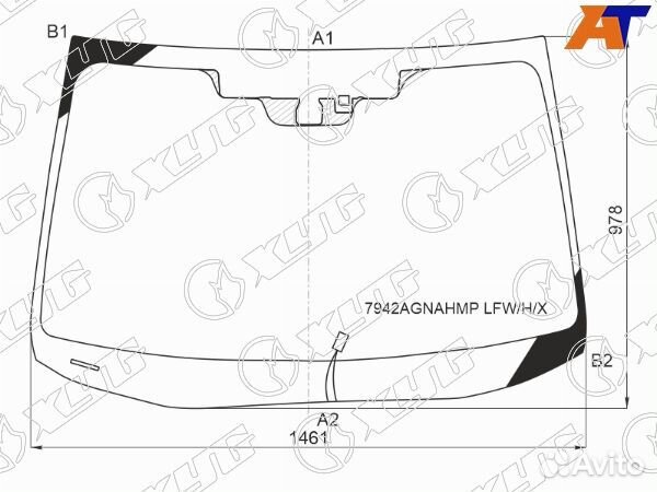 Стекло лобовое subaru legacy