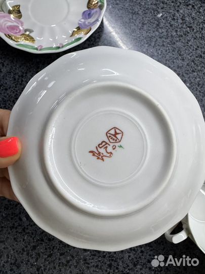 Чайный сервис СССР Вербилки