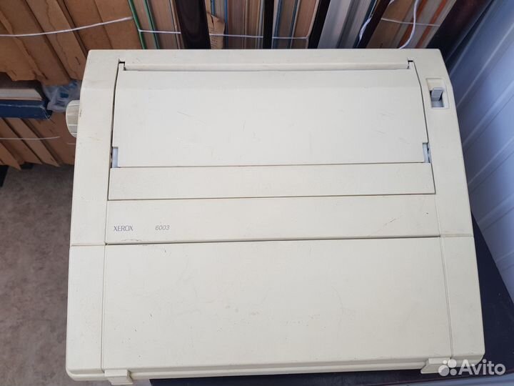 Печатная пишущая машинка