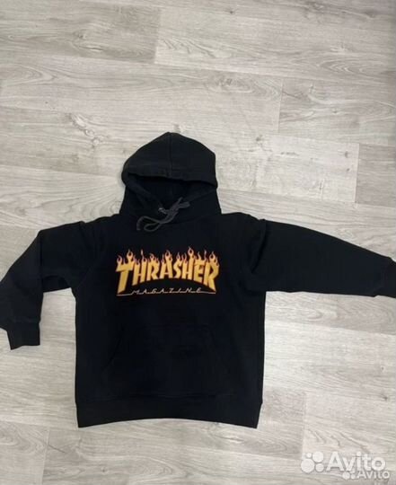 Худи thrasher черное