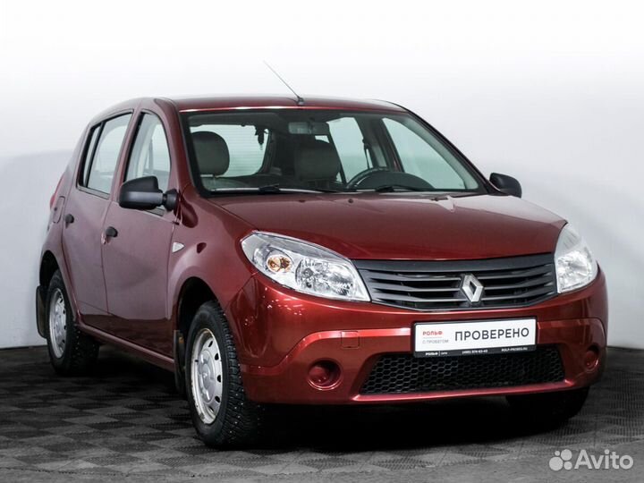Renault Sandero 1.4 МТ, 2014, 51 557 км