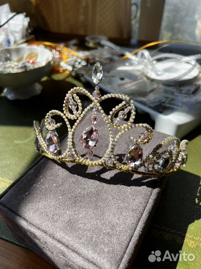 Диадема тиара ручной работы