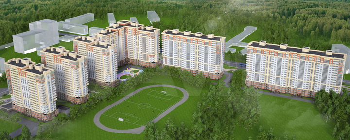3-к. квартира, 92,8 м², 3/17 эт.
