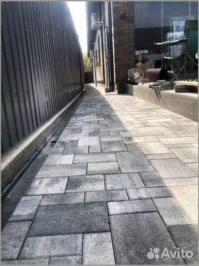 Брусчатка тротуарная плитка от 120 м2