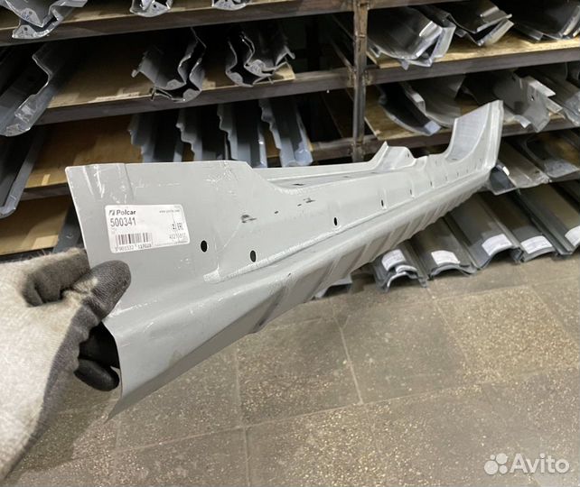 Порог левый Mercedes C-Klasse W203 2000-2008 (Polc