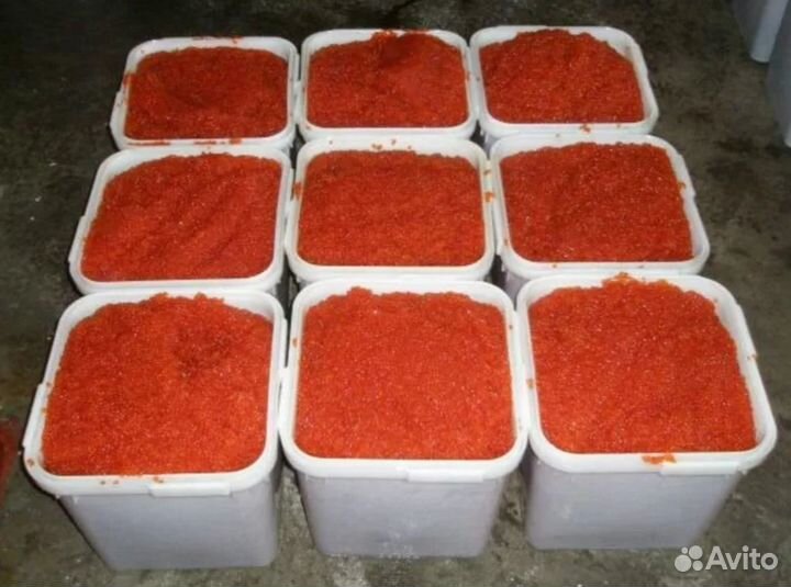 Икра красная кижуч