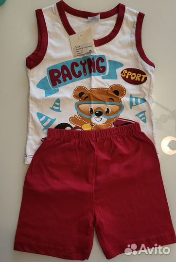 Детский х/б костюм