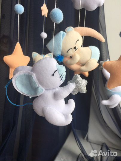 Мобиль для мальчика