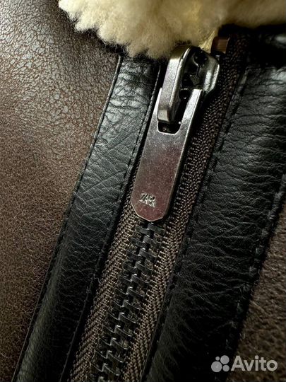 Дубленка мужская zara