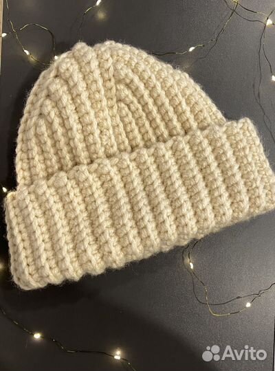 Шапка бини ручная работа