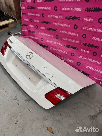 Крышка багажника Mercedes Benz w212 дорест