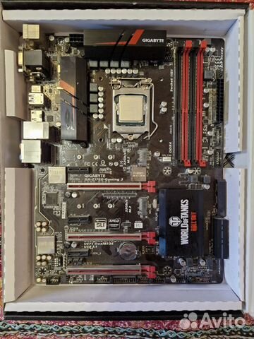 Комплект I7 6700k и материнская плата gigabyte z17 купить в Санкт ...