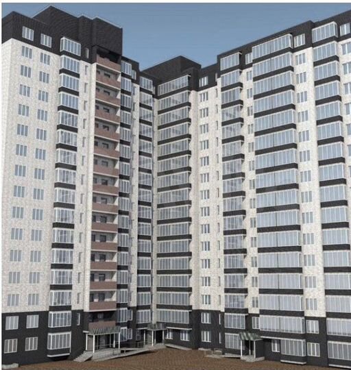 2-к. квартира, 56,6 м², 11/16 эт.