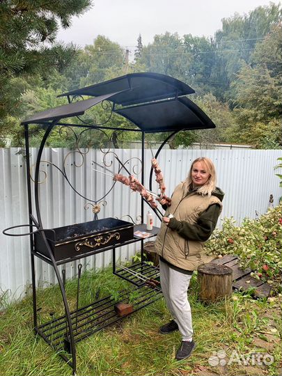 Беседка с мангалом