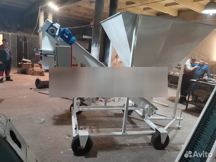 Весовой дозатор для торфа, грунта, перегноя