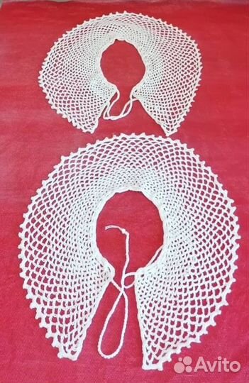 Вязаные воротнички