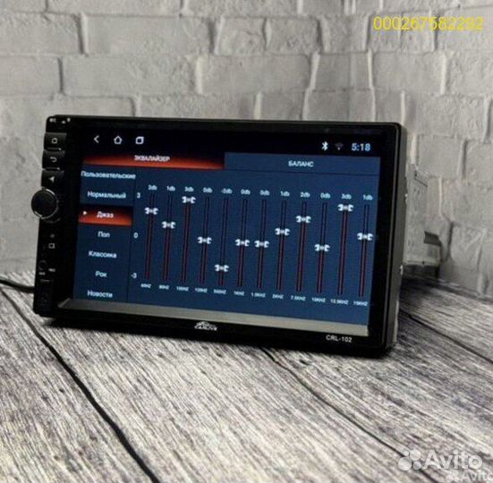 Магнитола 1Din 7 дюймов с крутилкой bos-mini (Арт.56825)