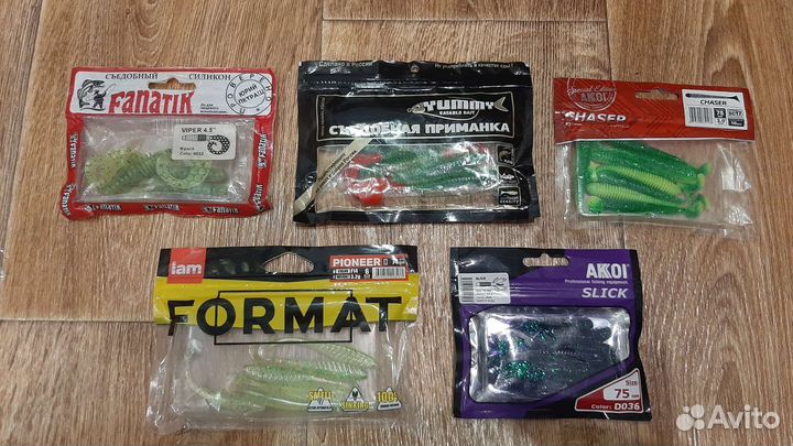 Набор силиконовые приманки